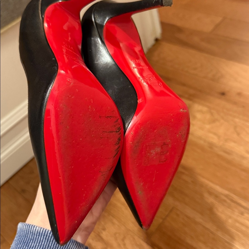Christian Louboutin Classic Black Heels - Picture 4 of 7